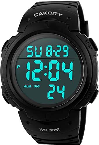 Mens-Digital-Sports-Watch-LED-Screen-Large-Face-Military-Watch