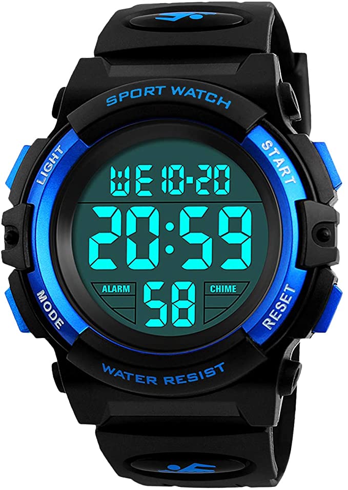 Kids waterproof sports watch